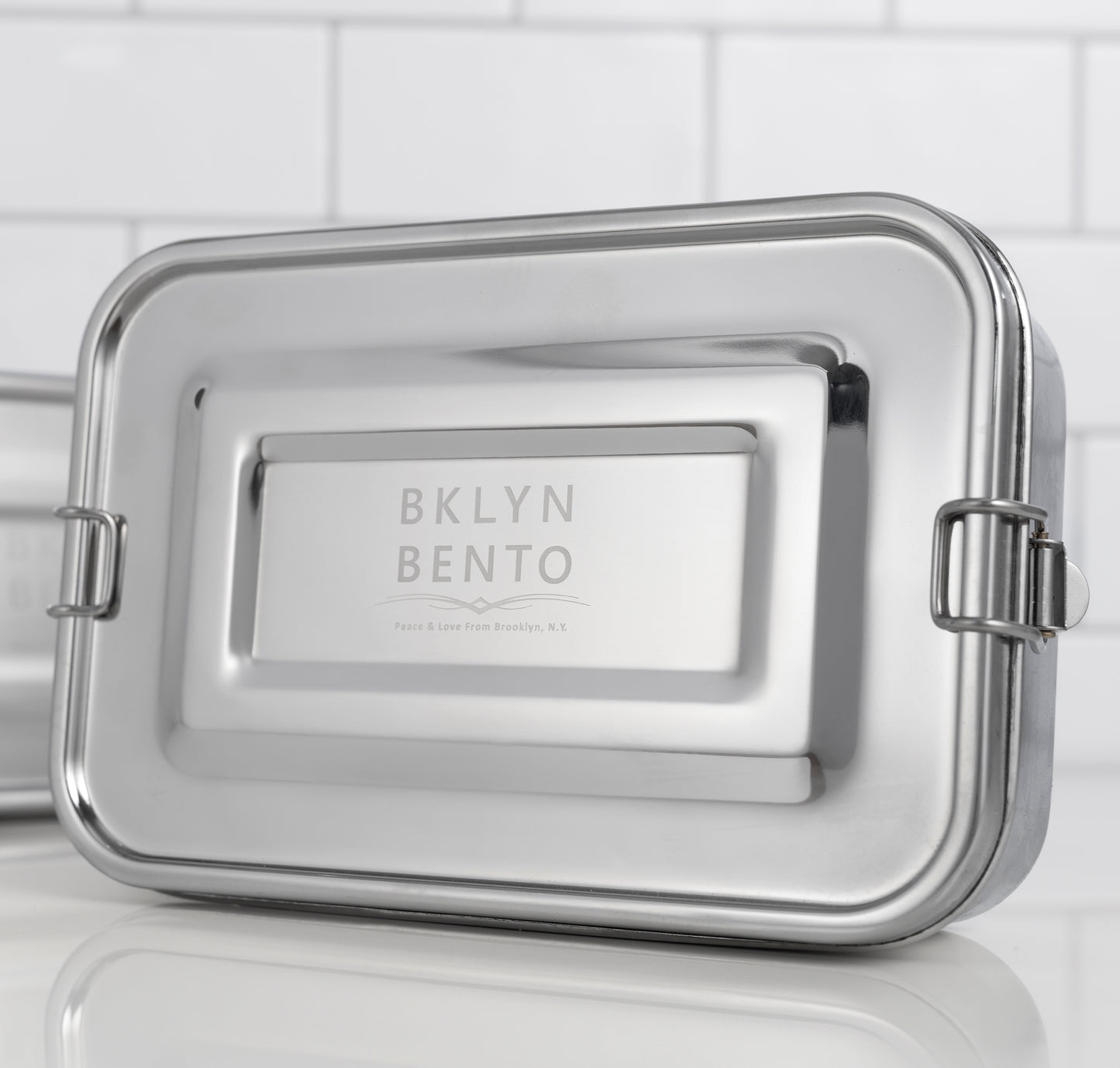 Bklyn Bento - A Single Jumbo Compartment - Stainless Steel Food Storage Container & Lunch Box