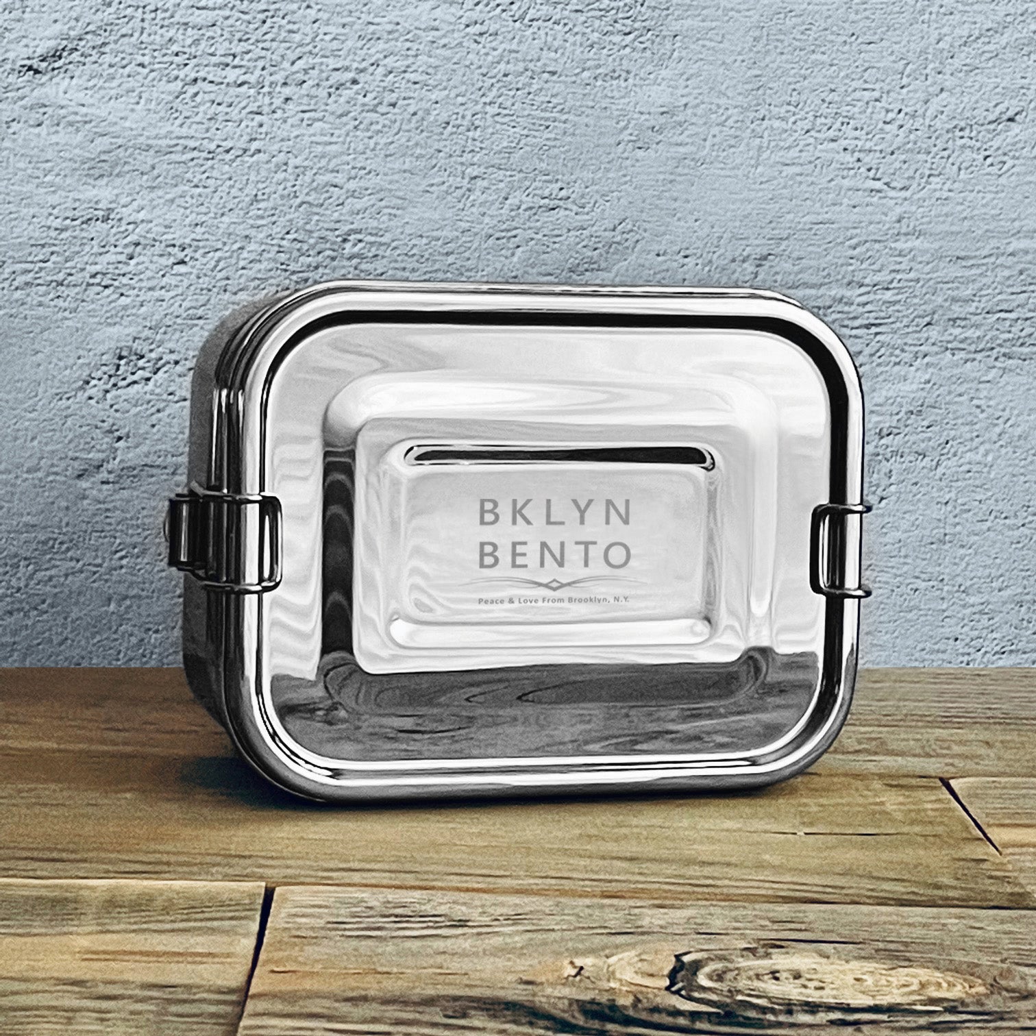 Bklyn Bento 3 Compartment 100% Stainless Steel Bento Box Lunch Box